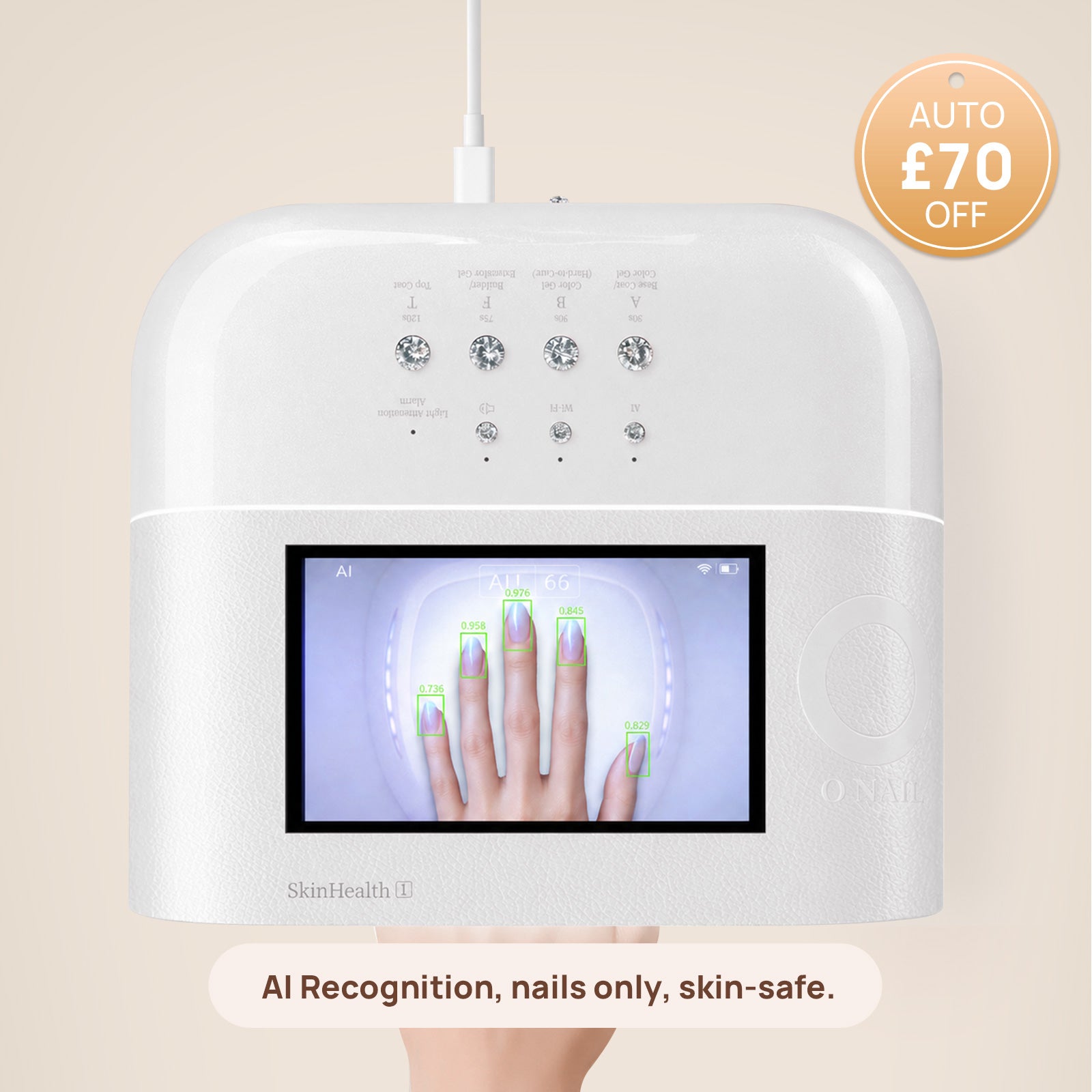 O NAIL AI Nail Lamp (SUNX PRO) – ONAILUK