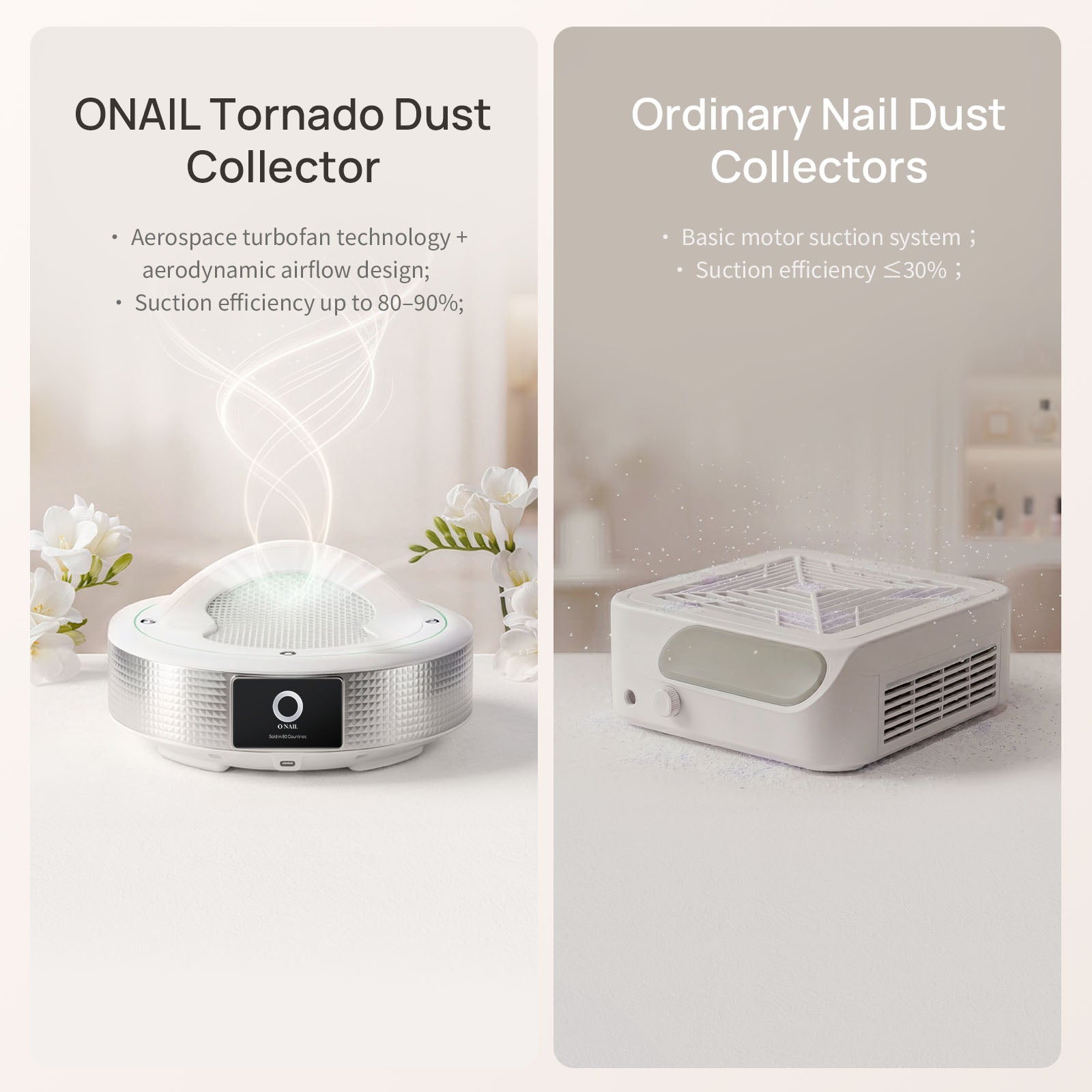 O NAIL Nail Dust Collector Tornado No.1